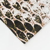 ニシキヘビの皮,ヘビのパターン,動物の皮膚のパターンde フリースブランケット (角)