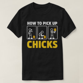 ニシコを拾う方法スティックおもしろいフィギュア皮肉 Tシャツ