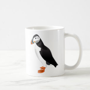 ニシツノメドリ コーヒーマグカップ