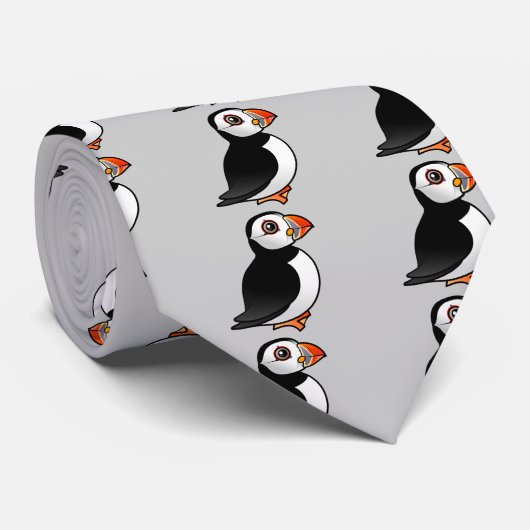 ニシツノメドリ ネクタイ (ロール)