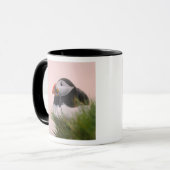 ニシツバメウミスズメ (Fratercula arctica) マグカップ (正面左)