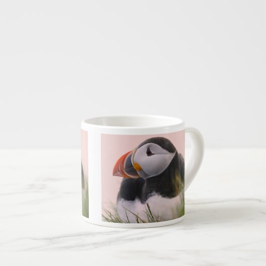 ニシツブシー (Fratercula arctica) 6 エスプレッソカップ (正面右)