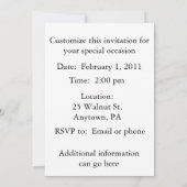 ニシフウキンチョウ-ジョン・ジェームズ・オーデュボン 招待状 (裏面)