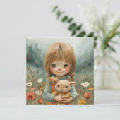 ニシンの寄り添い：喜ばしい挨拶🐇デジタル シーズンカード (スタンド正面)