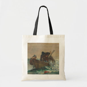 ニシンの網1885年(キャンバスの油) トートバッグ