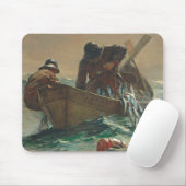 ニシンの網1885年(キャンバスの油) マウスパッド (マウス)