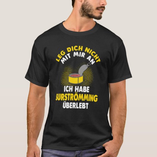 ニシンの魚の刺身のシュルツル Tシャツ (正面)
