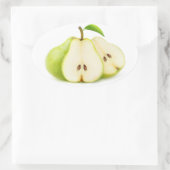 ニシン 楕円形シール (バッグ)