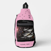 ニシン　礼文　あらゆる生命たちへ感謝と祈りをささげます。 スリングバッグ (正面)