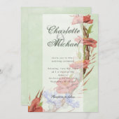 ニシ結婚コ 招待状 (正面/裏面)