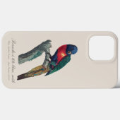 ニジインコ 雄 Trichoglossus Moluccanus Case-Mate iPhoneケース (裏面 (横))