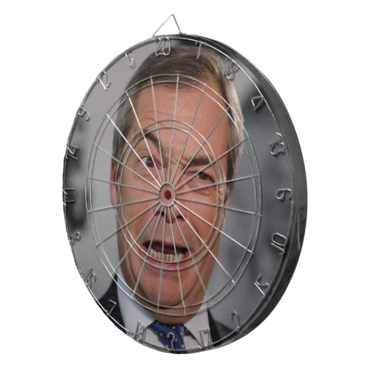 ニジェルファレージ ダーツボード (正面右)