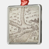 ニジェールの合流 メタルオーナメント (左)