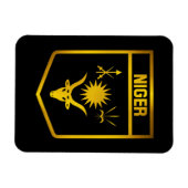 ニジェールの紋章 マグネット (横)