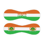 ニジェール国旗とコート・オブ・アームズ 野球ボール (パネル)