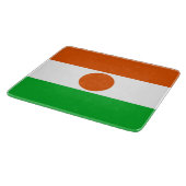 ニジェール国旗(アフリカ国) カッティングボード (角)