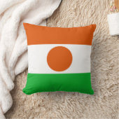 ニジェール国旗(アフリカ国) クッション (ブランケット)