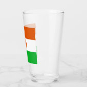 ニジェール国旗（アフリカ国） タンブラーグラス (左)