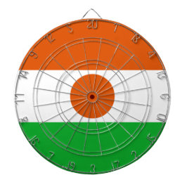 ニジェール国旗（アフリカ国） ダーツボード
