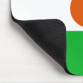 ニジェール国旗(アフリカ国) マウスパッド (コーナー)