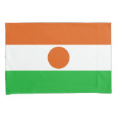 ニジェール国旗（アフリカ国） 枕カバー (正面右)