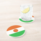 ニジェール国旗 コースター (側面)