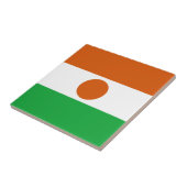 ニジェール国旗 セラミックタイル (側面)