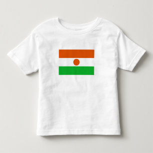 ニジェール国旗 トドラーTシャツ