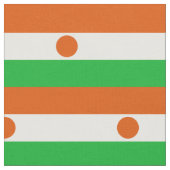 ニジェール国旗 ファブリック (クローズアップ)