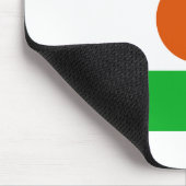 ニジェール国旗 マウスパッド (コーナー)