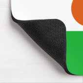 ニジェール国旗 マウスパッド (コーナー)