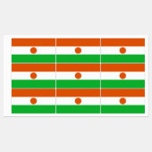 ニジェール国旗 ラベル (シート)