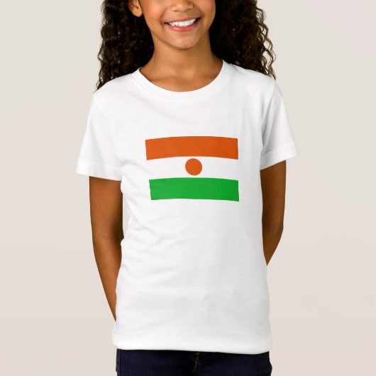 ニジェール国旗 Tシャツ (正面)