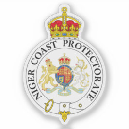 ニジェール海岸保護局のバッジ シール