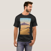 ニジェール イラスト 旅行 アート ヴィンテージ Tシャツ (正面フル)