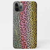 ニジマスのうろこ模様のテクスチャーデザイン Case-Mate iPhoneケース (裏面)