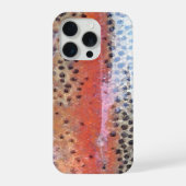 ニジマスのスキン抽象芸術パターン iPhoneケース (裏面)