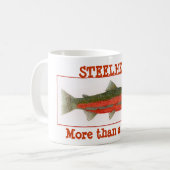 ニジマスのマグ コーヒーマグカップ (正面左)