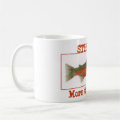 ニジマスのマグ コーヒーマグカップ (左)