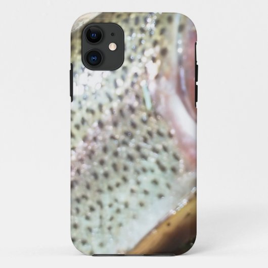 ニジマスの皮膚携帯電話 Case-Mate iPhoneケース (裏面)