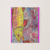 ニジマスの芸術 ジグソーパズル (縦)