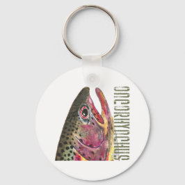 ニジマスの頭 キーホルダー