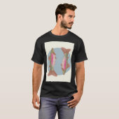 ニジマスの魚のイラスト Tシャツ (正面フル)