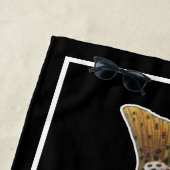  ニジマスフライ釣り魚カッコいい類夏 ビーチタオル (インサイチュ)