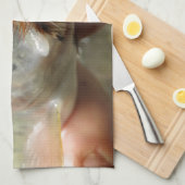 ニジマス写真 キッチンタオル (四つ折り)