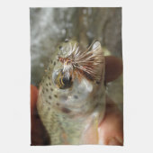 ニジマス写真 キッチンタオル (縦)