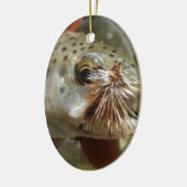 ニジマス写真 セラミックオーナメント (左)