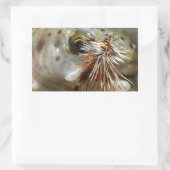 ニジマス写真 長方形シール (バッグ)