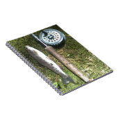 ニジマス及びフライフィッシングリール ノートブック (右側)