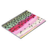 ニジマス釣りログ ノートブック (左側)